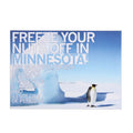Freeze Minnesota Postcard - Adult & Kids T-Shirts, Sweatshirts & Hoodies apparel design preview 1