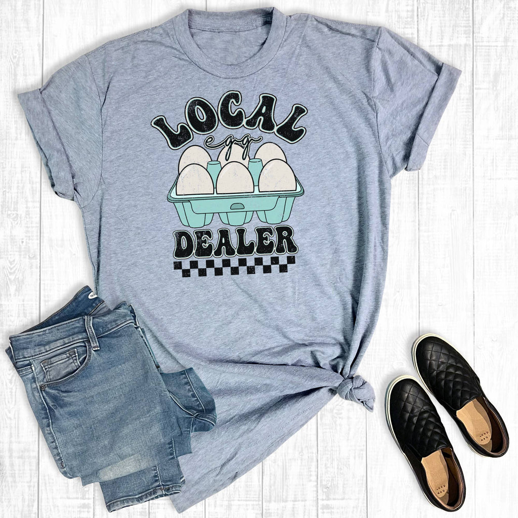 Local Egg Dealer Graphic - Adult & Kids T-Shirts, Sweatshirts & Hoodies apparel design preview 1