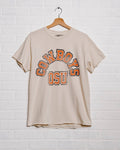 Oklahoma State Cowboys Mega Arch Off White Thrifted - Adult & Kids T-Shirts, Sweatshirts & Hoodies apparel design preview 1