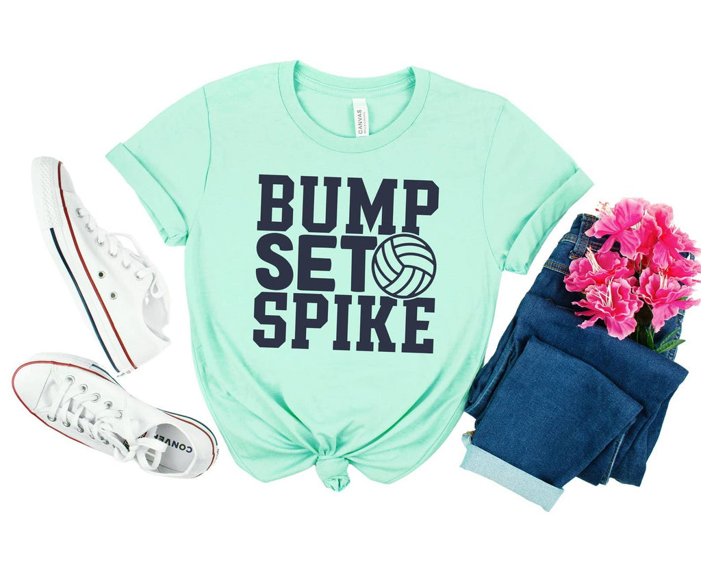 Bump Set Spike - Adult & Kids T-Shirts, Sweatshirts & Hoodies apparel design preview 1