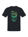 Floral Skull Crown Artwork Men's - Adult & Kids T-Shirts, Sweatshirts & Hoodies apparel design preview 1