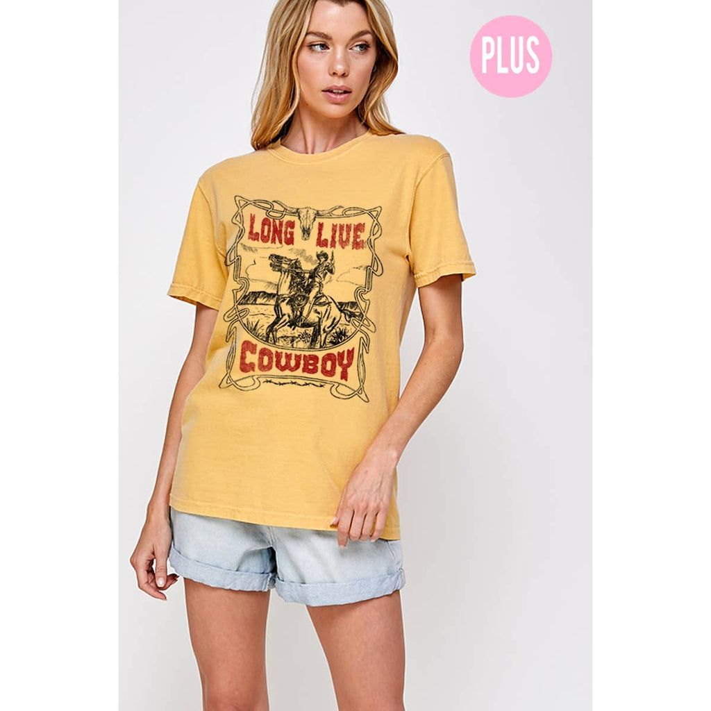 Long Live Cowboy Graphic Plus - Adult & Kids T-Shirts, Sweatshirts & Hoodies apparel design preview 1