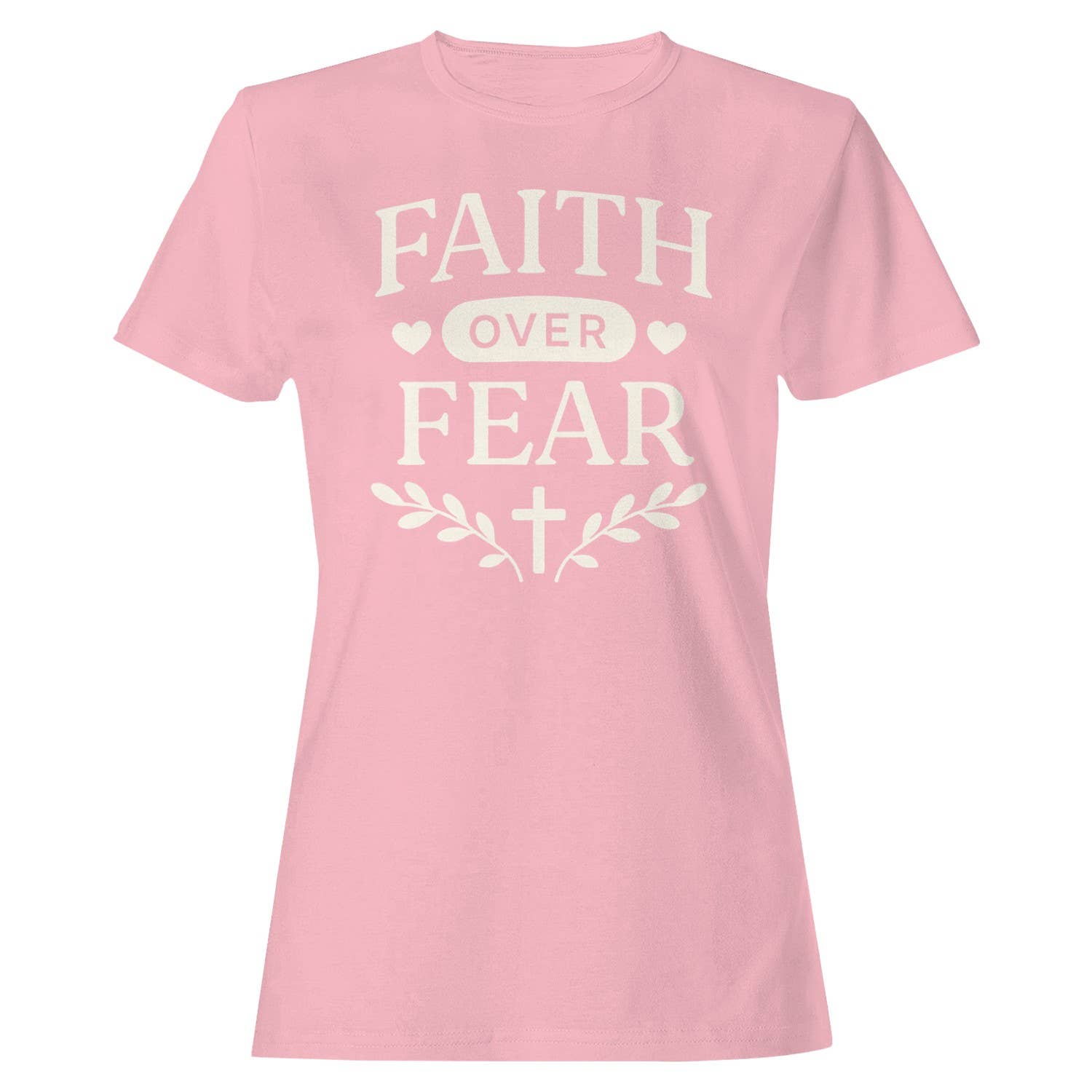 Faith Over Fear Women's - Adult & Kids T-Shirts, Sweatshirts & Hoodies apparel design preview 1