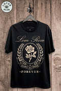 Love Rose Born To Shine Graphic Top - Adult & Kids T-Shirts, Sweatshirts & Hoodies apparel design preview 1