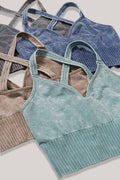 `.Washed Seamless Bra Cross Back - Adult & Kids T-Shirts, Sweatshirts & Hoodies apparel design preview 1