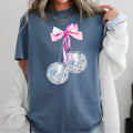 Coquette Disco Balls Graphic Comfort Colors - Adult & Kids T-Shirts, Sweatshirts & Hoodies apparel design preview 1