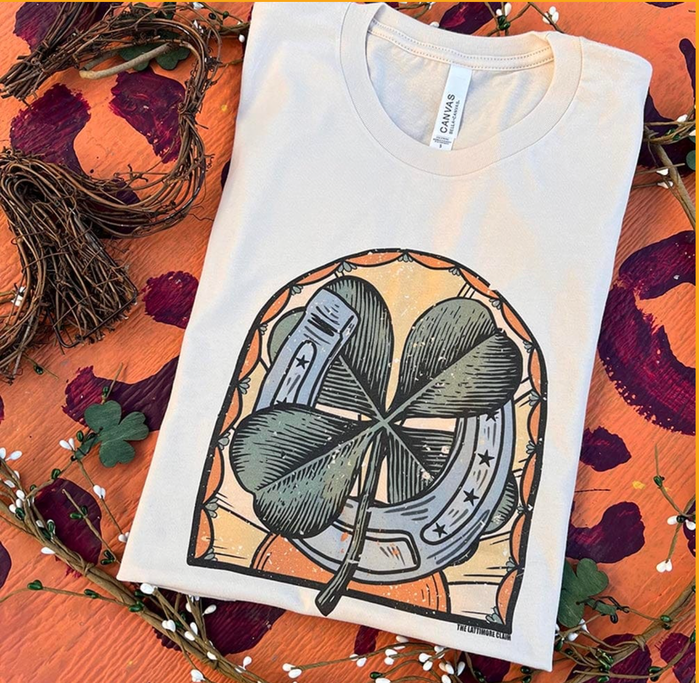 Lucky Charm- Cream - Adult & Kids T-Shirts, Sweatshirts & Hoodies apparel design preview 1