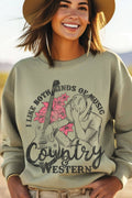 Country and Western Cowboy Graphic Brushed - Adult & Kids T-Shirts, Sweatshirts & Hoodies apparel design preview 1