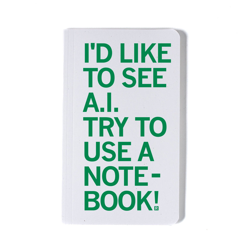 I'd Like To See Ai Try Notebook - Adult & Kids T-Shirts, Sweatshirts & Hoodies apparel design preview 1