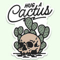 Hug A Cactus Sticker Decal, Western, Texas, Go - Adult & Kids T-Shirts, Sweatshirts & Hoodies apparel design preview 1