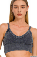 Washed Rib Seamless Bra Bralette - Adult & Kids T-Shirts, Sweatshirts & Hoodies apparel design preview 1