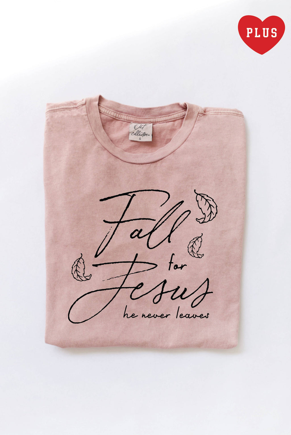 Fall For Jesus Plus Mineral Graphic Top - Adult & Kids T-Shirts, Sweatshirts & Hoodies apparel design preview 1