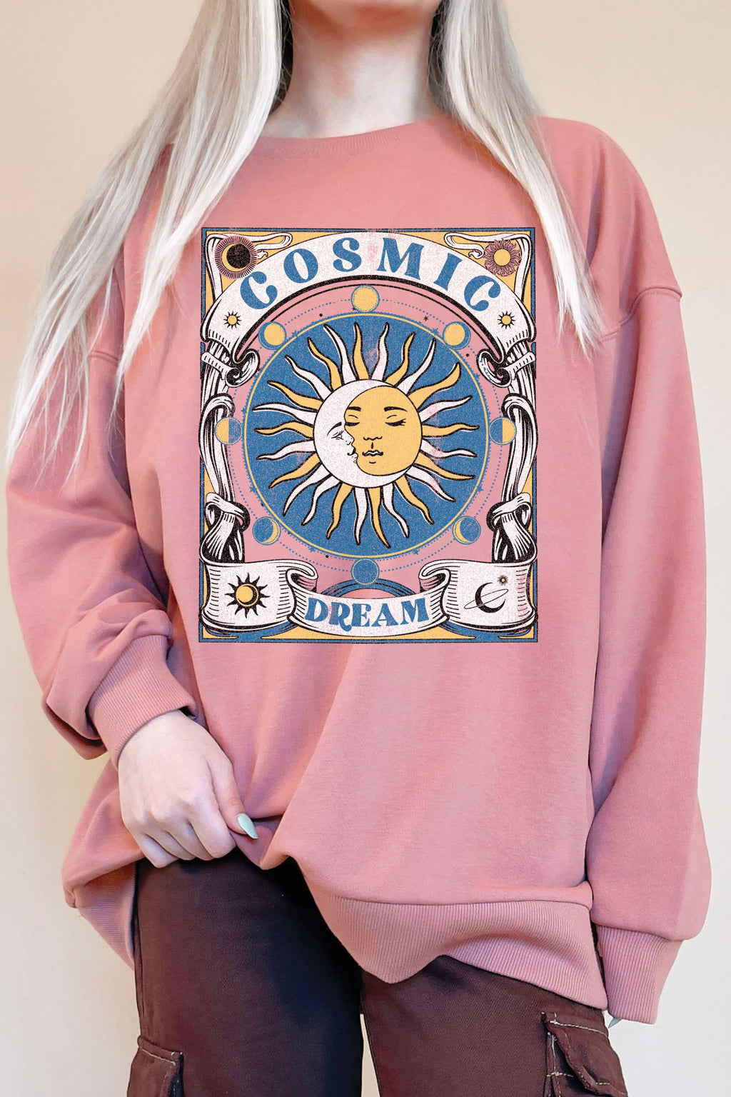Cosmic Dream Graphix Terry Oversized - Adult & Kids T-Shirts, Sweatshirts & Hoodies apparel design preview 1