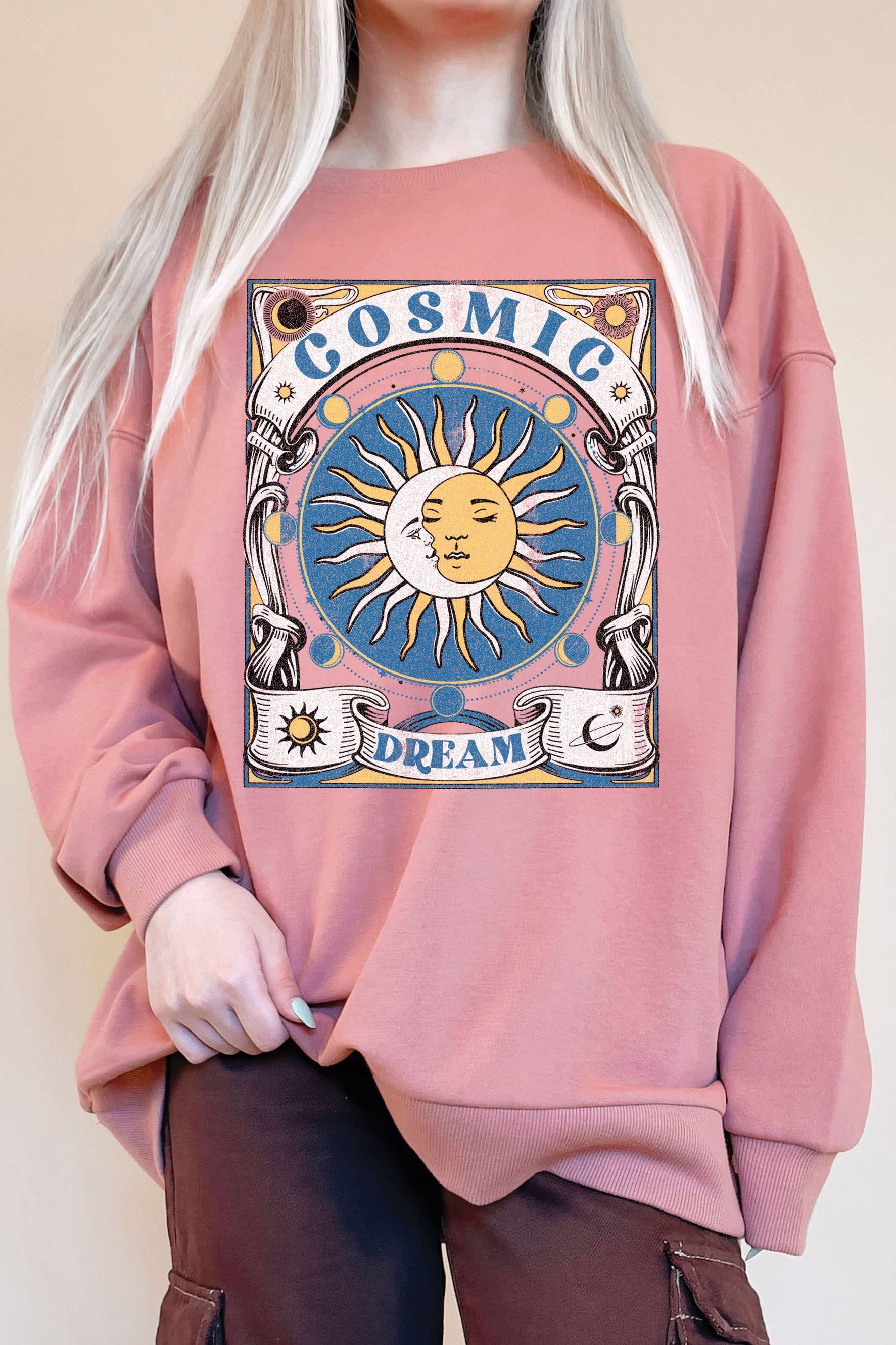 Cosmic Dream Graphix Terry Oversized - Adult & Kids T-Shirts, Sweatshirts & Hoodies apparel design preview 1