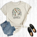 Floral Choose Kindness Graphic - Adult & Kids T-Shirts, Sweatshirts & Hoodies apparel design preview 1