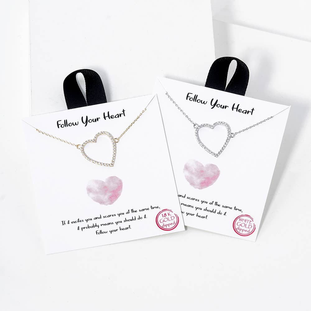 Gold-Dipped Heart Charm Necklace Hypoallergenic - Adult & Kids T-Shirts, Sweatshirts & Hoodies apparel design preview 1