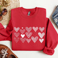 Heart Doodles, Valentine's Day - Adult & Kids T-Shirts, Sweatshirts & Hoodies apparel design preview 1