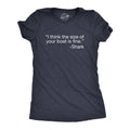 I Think the Size of Your Boat Is Fine Women's - Adult & Kids T-Shirts, Sweatshirts & Hoodies apparel design preview 1