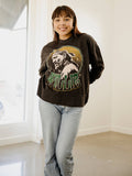 Willie Nelson Crystal Smoke Hi-Dive Oversized - Adult & Kids T-Shirts, Sweatshirts & Hoodies apparel design preview 1