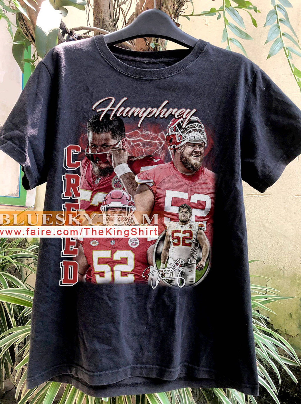Vintage 90s Creed Humphrey Retro Football Sport Te - Adult & Kids T-Shirts, Sweatshirts & Hoodies apparel design preview 1