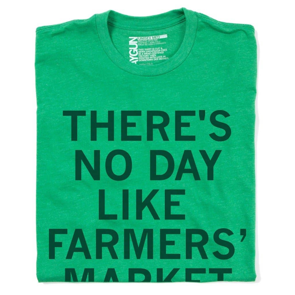 No Day Like Farmers' Market - Adult & Kids T-Shirts, Sweatshirts & Hoodies apparel design preview 1