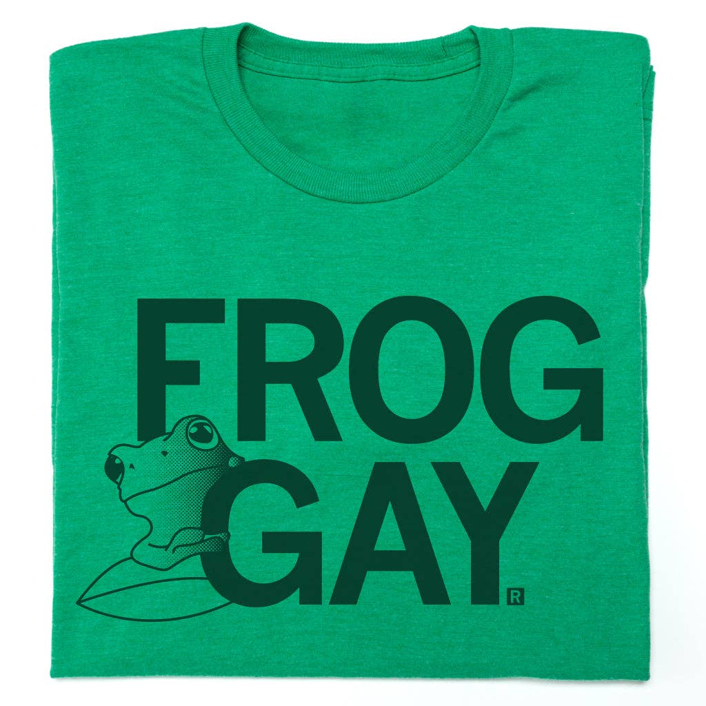 Frog Gay - Adult & Kids T-Shirts, Sweatshirts & Hoodies apparel design preview 1