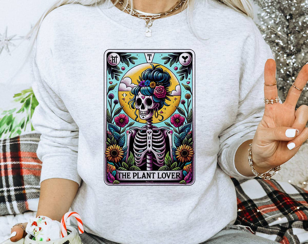 The Plant Lover Tarot Full Color - Adult & Kids T-Shirts, Sweatshirts & Hoodies apparel design preview 1