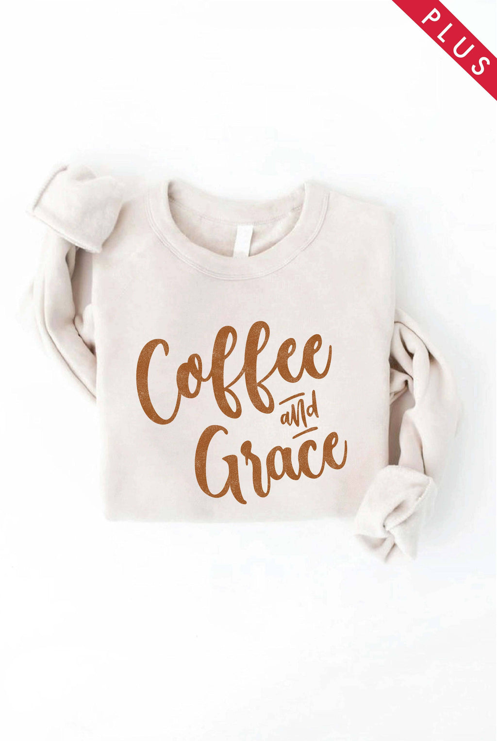 Coffee and Grace Plus Graphic - Adult & Kids T-Shirts, Sweatshirts & Hoodies apparel design preview 1