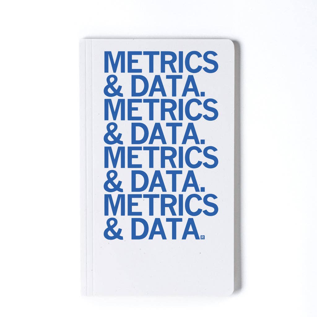 Metrics Data Notebook - Adult & Kids T-Shirts, Sweatshirts & Hoodies apparel design preview 1