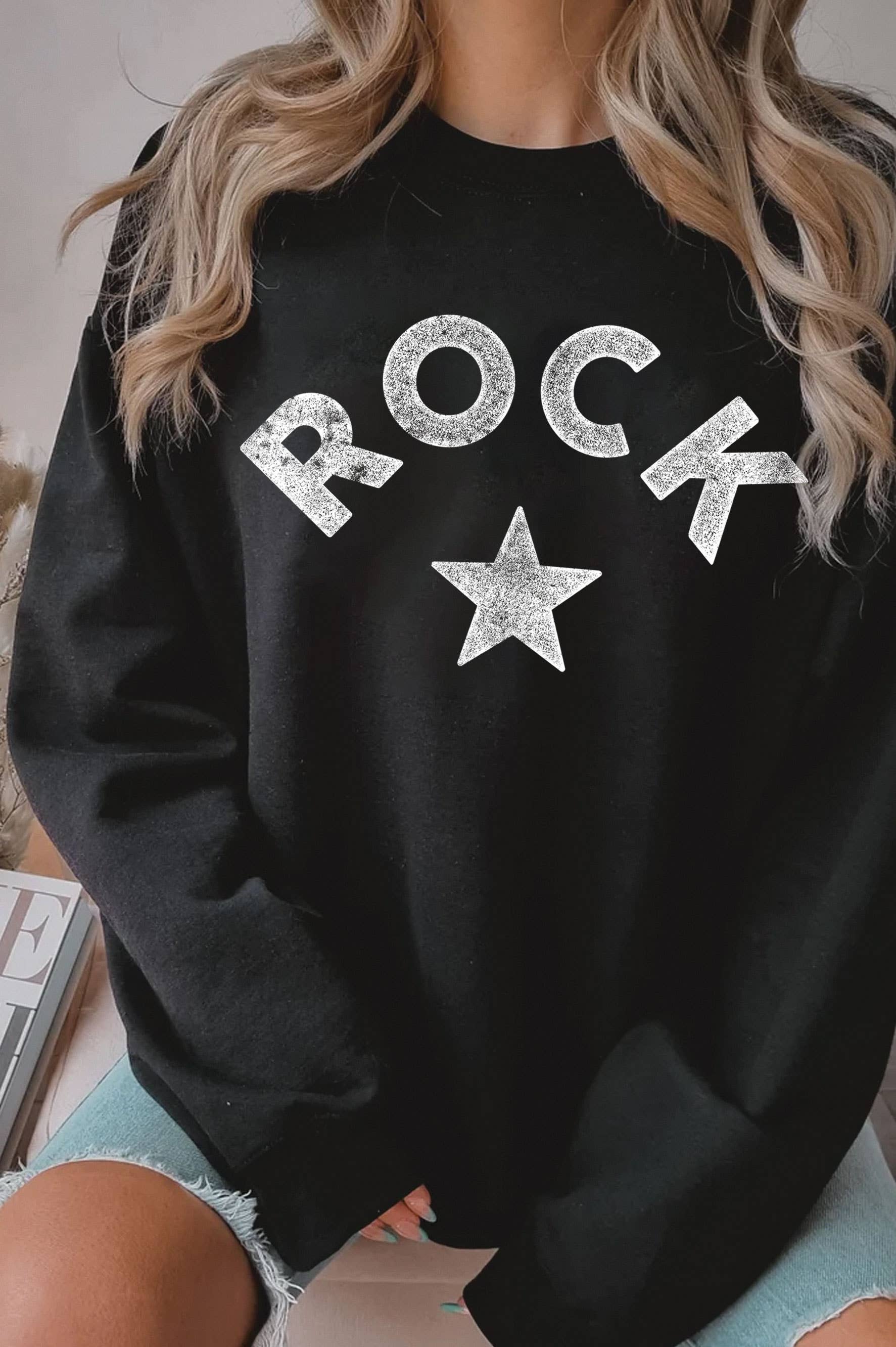 Rock Star Graphic Brushed - Adult & Kids T-Shirts, Sweatshirts & Hoodies apparel design preview 1