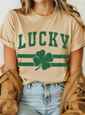 Lucky Clover Graphic - Adult & Kids T-Shirts, Sweatshirts & Hoodies apparel design preview 1