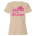 Yeehaws Hellnaws Western Women's Natural - Adult & Kids T-Shirts, Sweatshirts & Hoodies apparel design preview 1