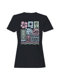 Tropical Vibes Ocean Graphic Women's - Adult & Kids T-Shirts, Sweatshirts & Hoodies apparel design preview 1