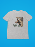Squatch Life Rock Climbing Bigfoot Grey - Adult & Kids T-Shirts, Sweatshirts & Hoodies apparel design preview 1