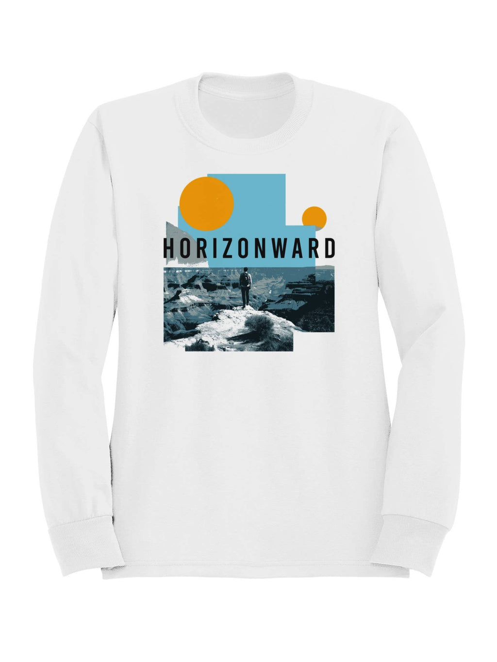 Horizonward Adventure Art Print Women's - Adult & Kids T-Shirts, Sweatshirts & Hoodies apparel design preview 1