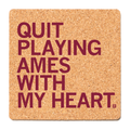 Ames with My Heart Cork Coaster - Adult & Kids T-Shirts, Sweatshirts & Hoodies apparel design preview 1