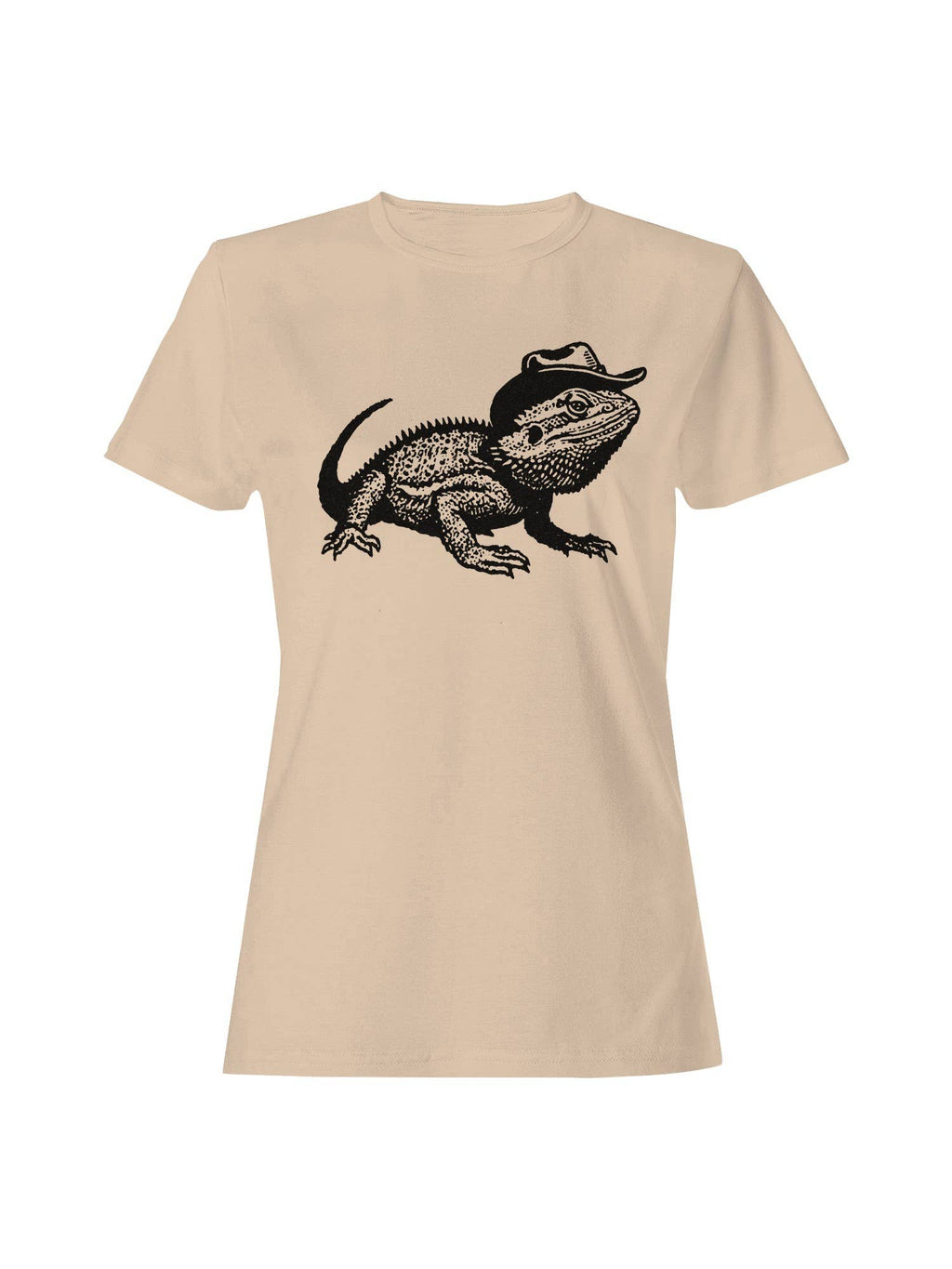 Cowboy Lizard Art Illustration Women's - Adult & Kids T-Shirts, Sweatshirts & Hoodies apparel design preview 1