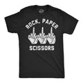 Rock Paper Scissors Middle Finger Men's - Adult & Kids T-Shirts, Sweatshirts & Hoodies apparel design preview 1