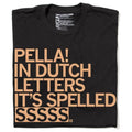 Pella: Dutch Letters (R) - Adult & Kids T-Shirts, Sweatshirts & Hoodies apparel design preview 1