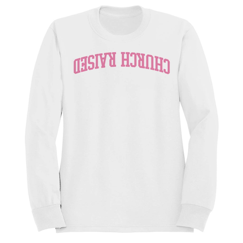 Church Raised Pink Lettering Graphic Men's - Adult & Kids T-Shirts, Sweatshirts & Hoodies apparel design preview 1