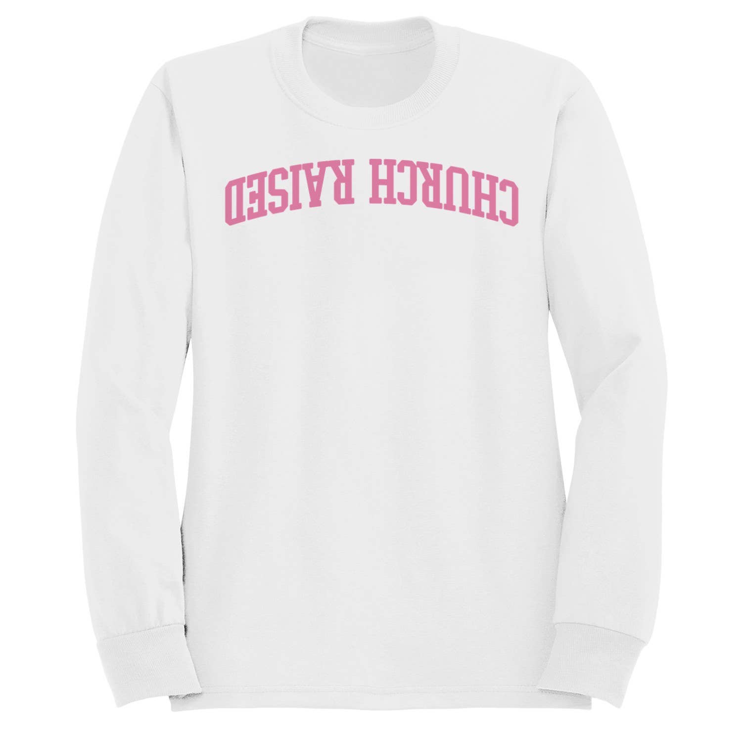Church Raised Pink Lettering Graphic Men's - Adult & Kids T-Shirts, Sweatshirts & Hoodies apparel design preview 1