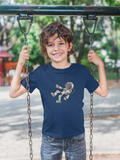 Sammie Squatch "Astronaut" (Navy Blue) - Adult & Kids T-Shirts, Sweatshirts & Hoodies apparel design preview 1