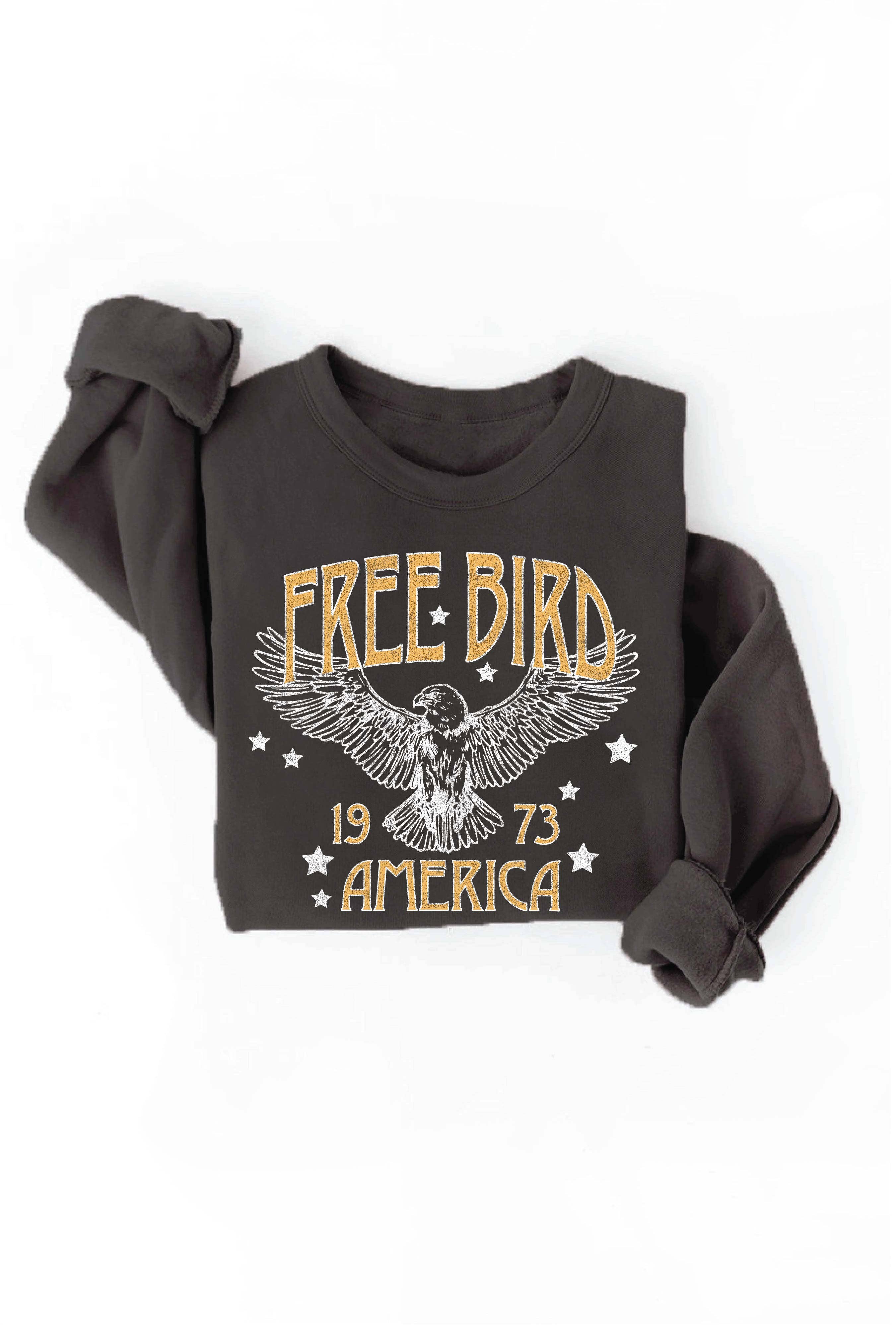 Free Bird Graphic - Adult & Kids T-Shirts, Sweatshirts & Hoodies apparel design preview 1