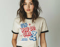 You Go Girl Funny Sarcastic Mental Health Ringer - Adult & Kids T-Shirts, Sweatshirts & Hoodies apparel design preview 1