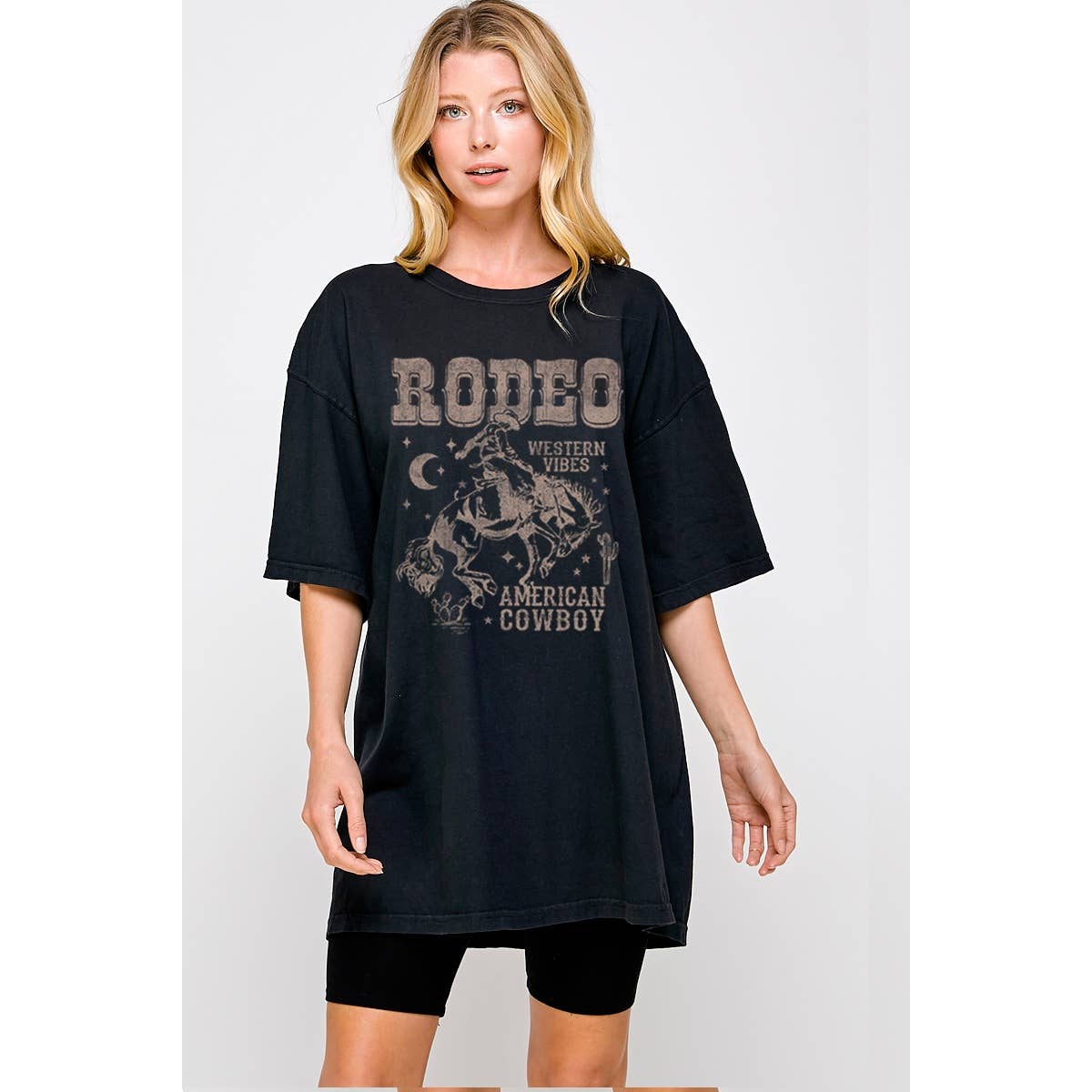 Rodeo Western Vintage Graphic Oversized - Adult & Kids T-Shirts, Sweatshirts & Hoodies apparel design preview 1