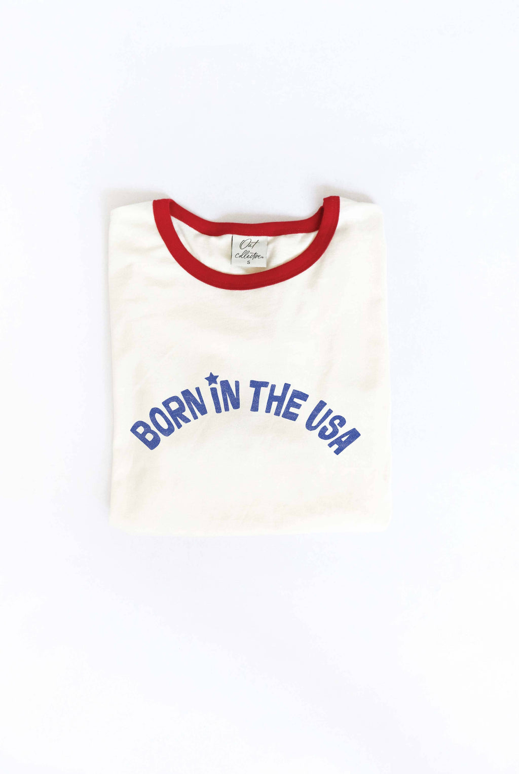 Made in the USA Ringer Graphic - Adult & Kids T-Shirts, Sweatshirts & Hoodies apparel design preview 1