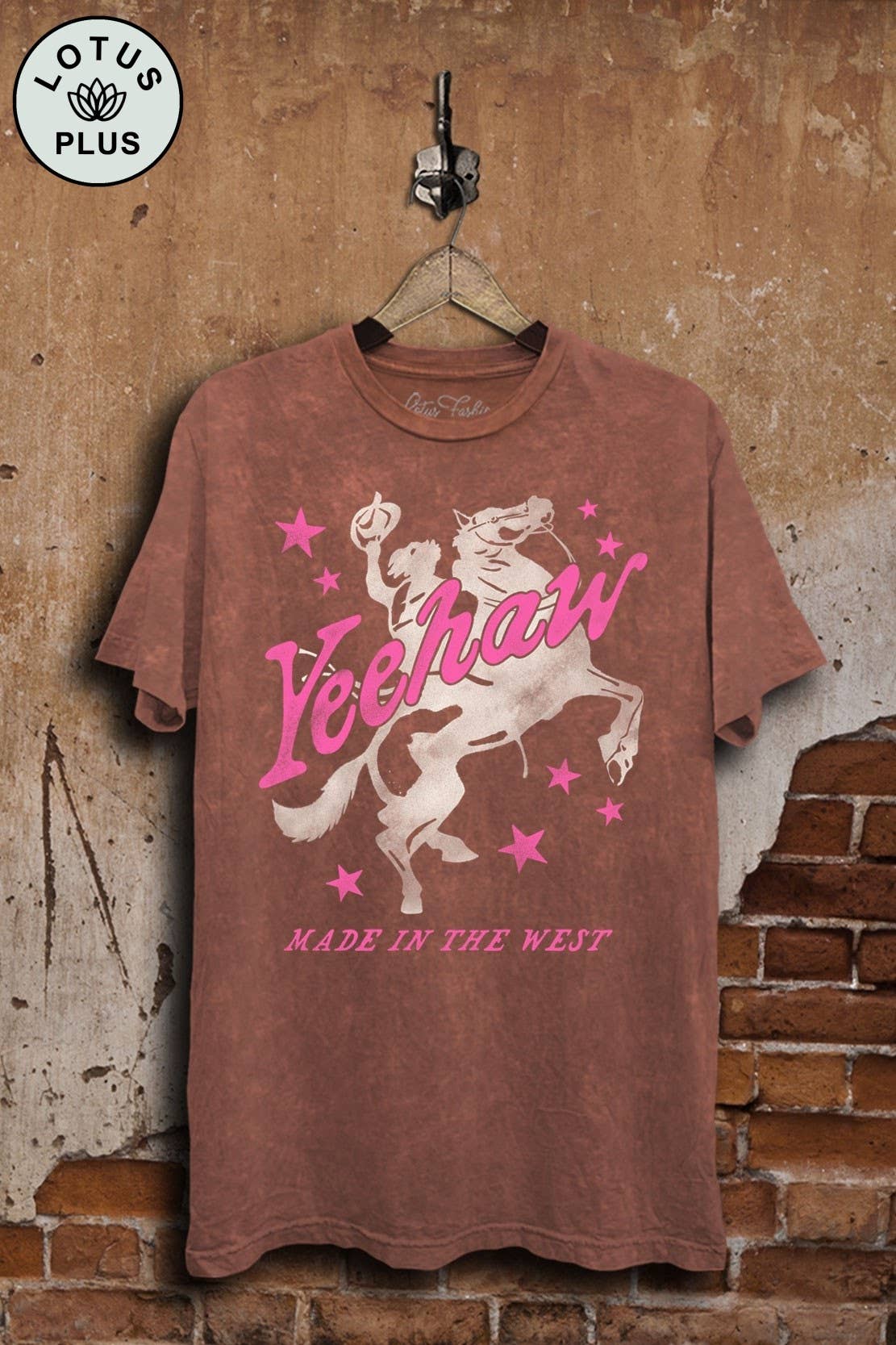 Yeehaw Made in the West Graphic Top - Adult & Kids T-Shirts, Sweatshirts & Hoodies apparel design preview 1