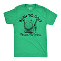 Born To Golf Forced Work Men's - Adult & Kids T-Shirts, Sweatshirts & Hoodies apparel design preview 1