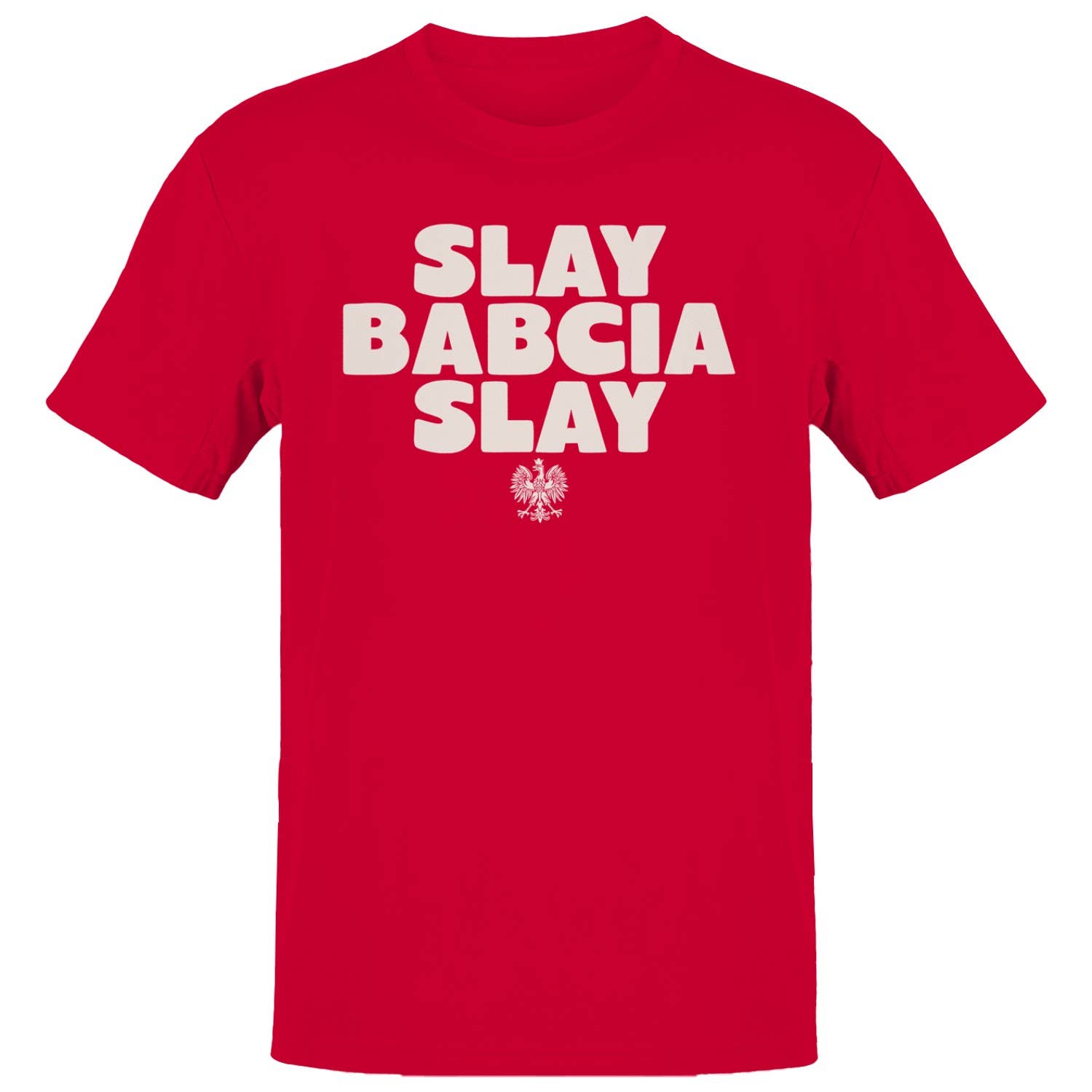 Slay Babcia Polish Art Men's - Adult & Kids T-Shirts, Sweatshirts & Hoodies apparel design preview 1