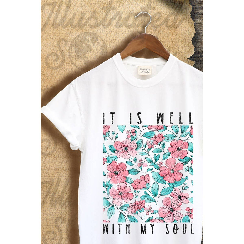 It Is Well with My Soul Vintage Graphic - Adult & Kids T-Shirts, Sweatshirts & Hoodies apparel design preview 1